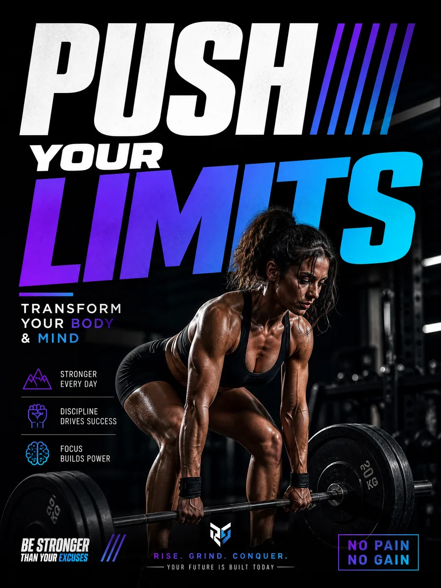 Affiche Motivation — Affiche grand format