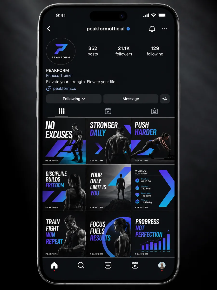 Pack Réseaux Sociaux — Publications Instagram